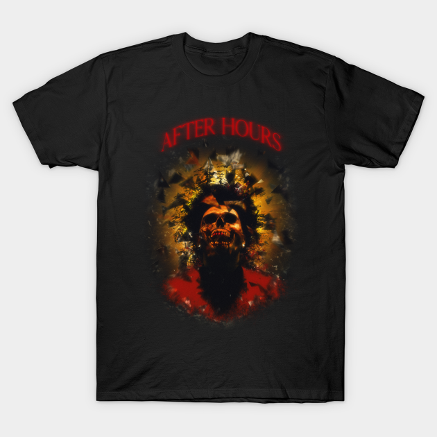 After Hours - Skull Design - T-Shirt | TeePublic